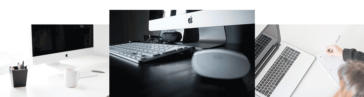 IT solutions for new york businesses work spaces with computers and phones